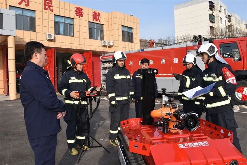 “新戰(zhàn)友”入列，使命必達(dá)， 北京凌天智能助力東營(yíng)油田消防隊(duì)