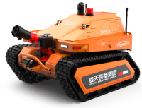 消防滅火機器人 （第2代，油動液壓、150進口消防水炮）